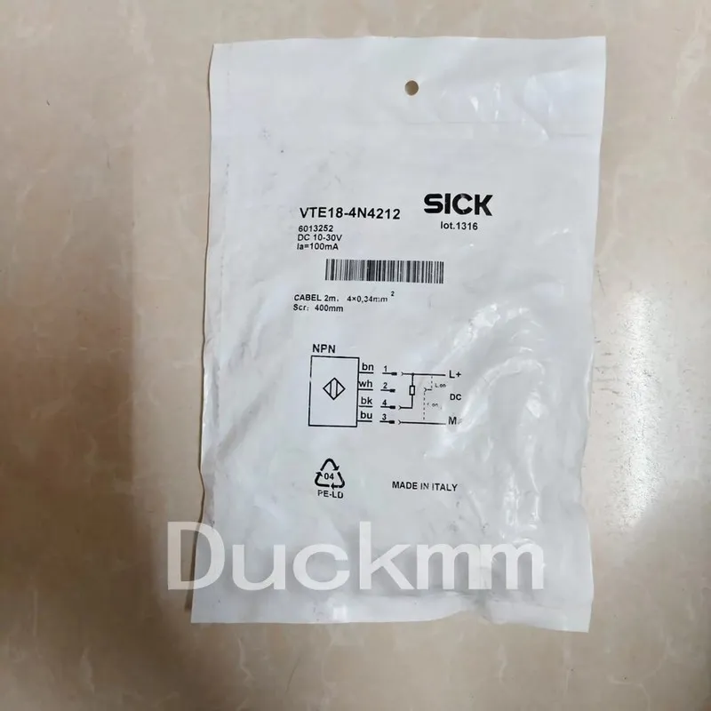 Фотоэлектрический датчик SICK VTE18-4N4212 Photoelectric Sensor NPN Industrial D