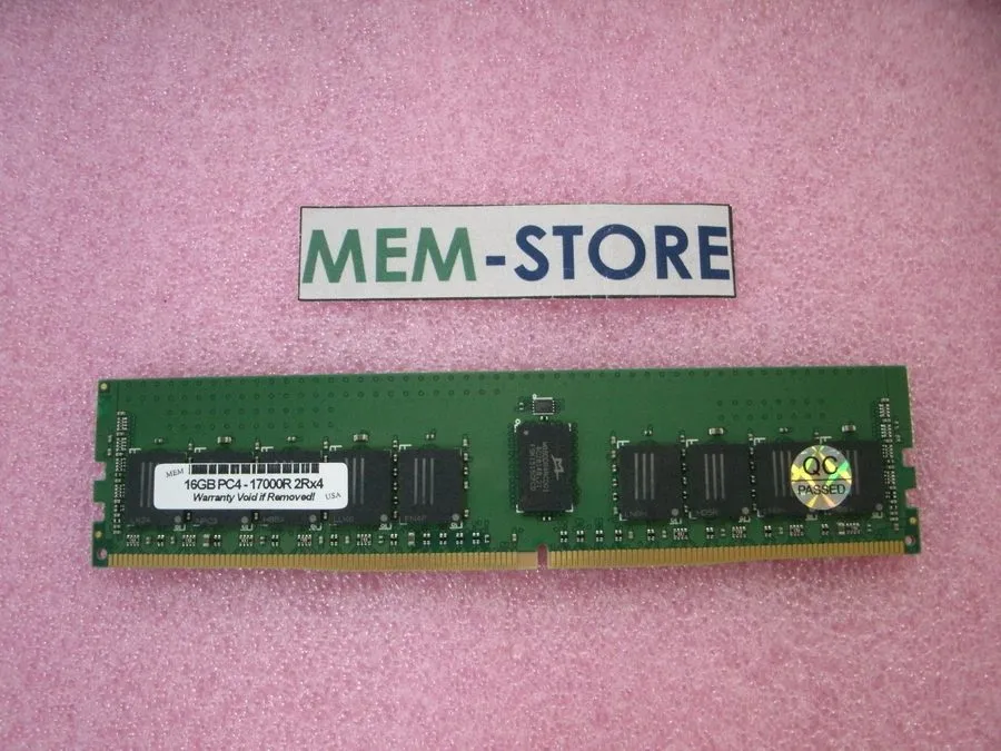 Модуль памяти 726719-B21 HPE 16GB 2Rx4 PC4-17000 DDR4-2133Mhz ECC Registered 752