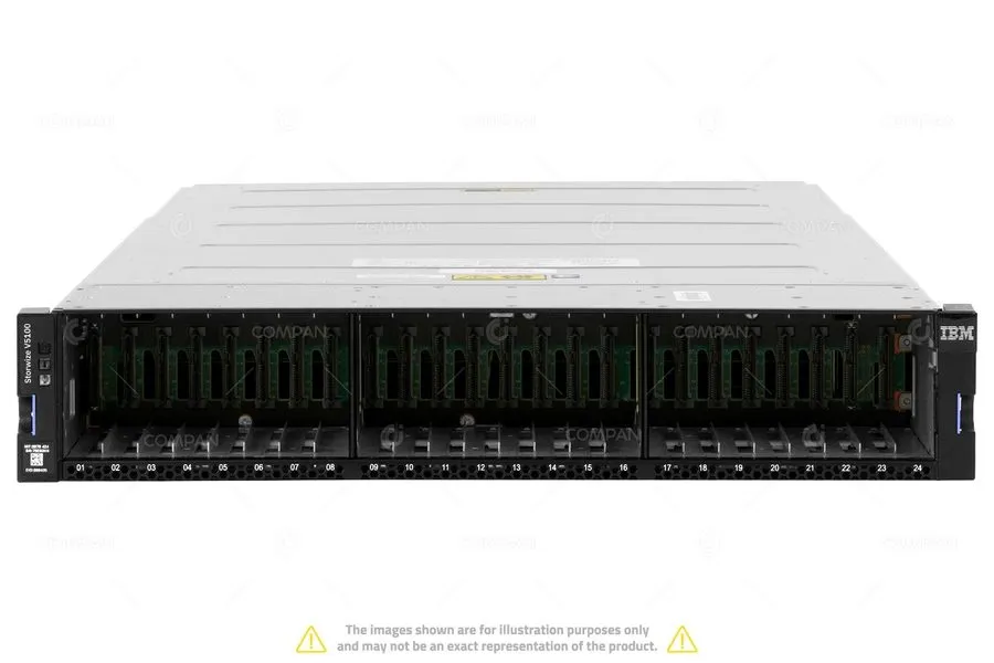 SSD-накопитель 2078-424 IBM STORWIZE V5100 2U 24 BAY NVME CONTROL ENCLOSURE 84.4 — фото лота 1