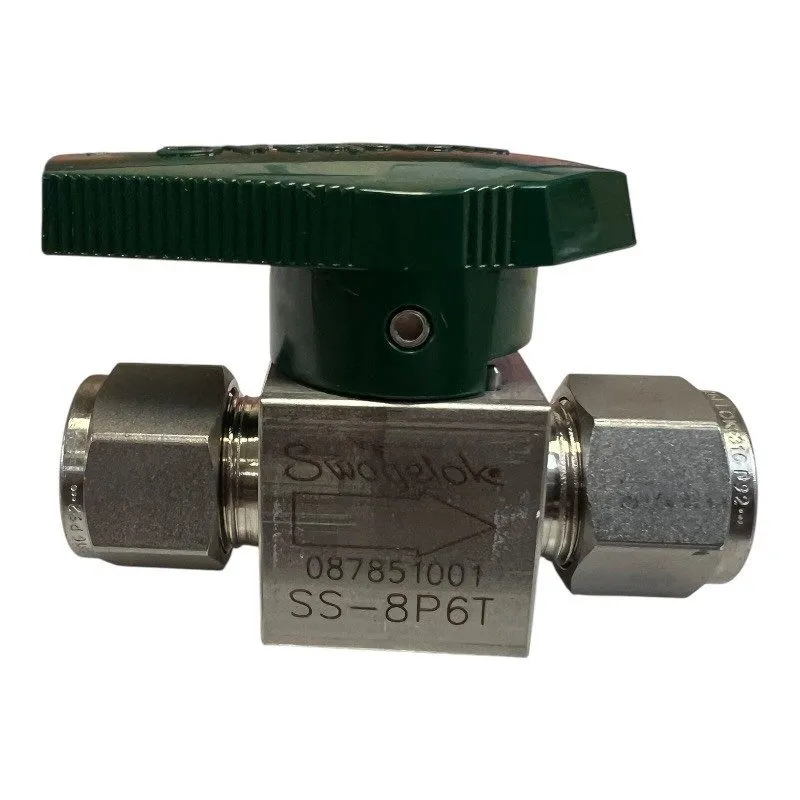 Клапан Swagelok SS-8P6T SS Quarter Turn Instrument Plug Valve FNSP