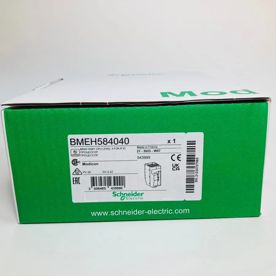 ПЛК Schneider Electric BMEH584040 Redundant Processor, Modicon M580, 16MB