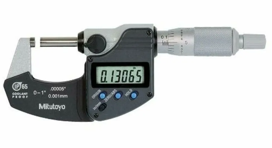 Микрометр Mitutoyo 293-340-30 Digital Micrometer Coolant Proof IP65 0-1" 0.00005