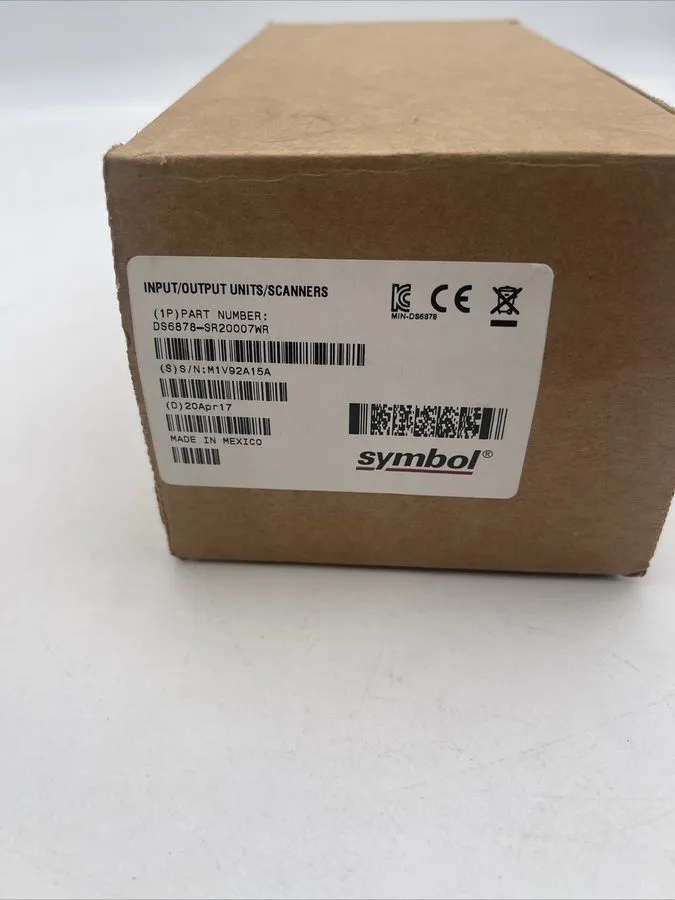 Сканер штрих-кода Zebra Symbol DS6878-SR20007WR USB Wireless Bluetooth Barcode S — фото лота 2