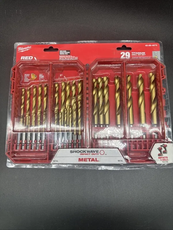 Режущий инструмент Milwaukee 48-89-4672 SHOCKWAVE Impact Duty RED HELIX Titanium