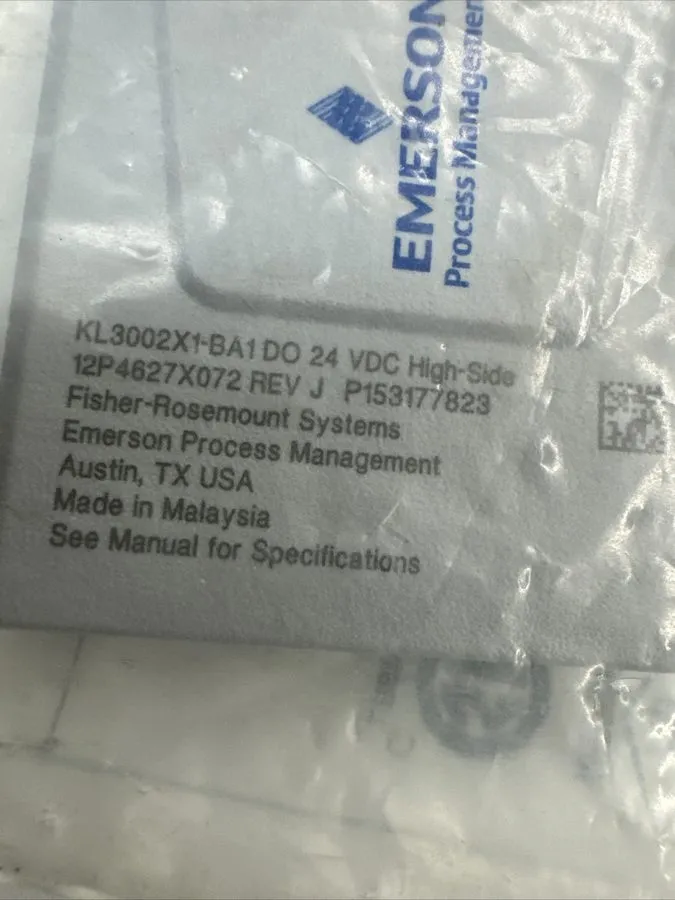 Трубопроводная арматура Emerson Fisher-Rosemount KL3002X1-BA1 DO High Side 12P46