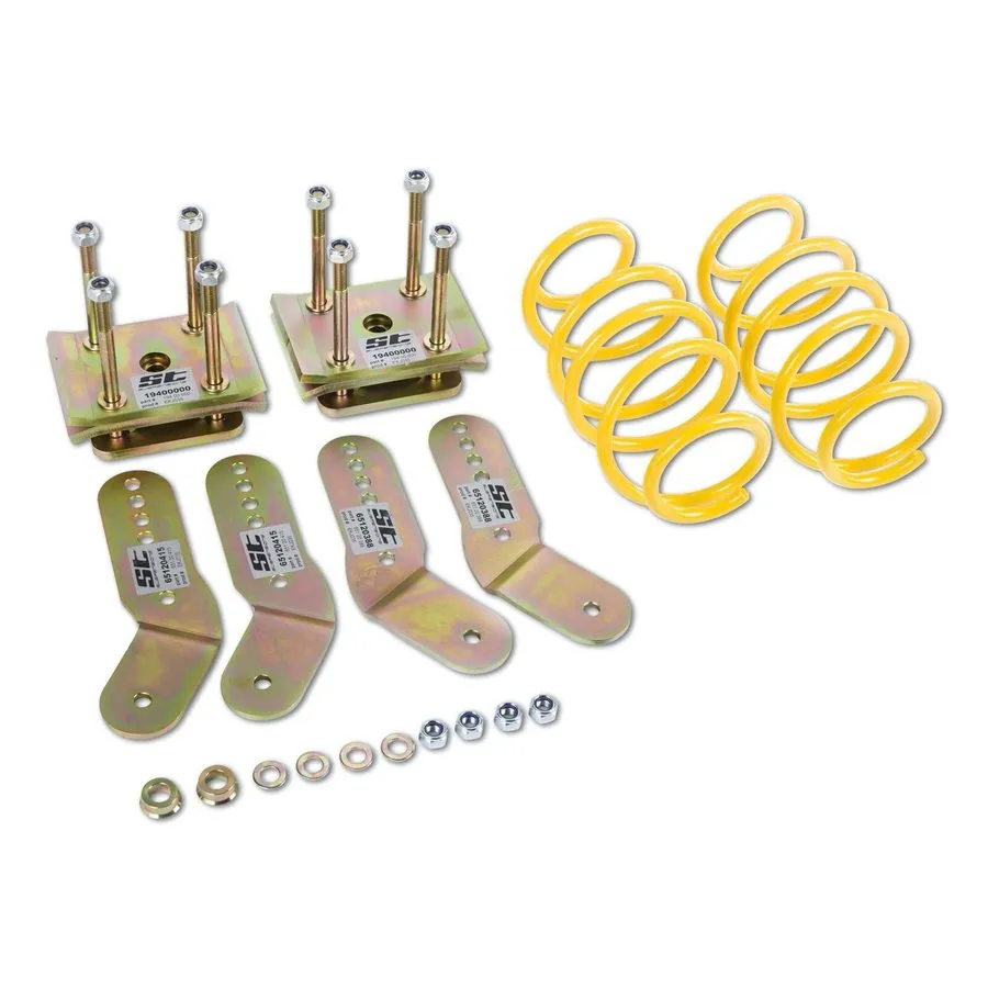 Такелажная скоба ST 40mm Lowering Springs & Shackle Kit для VW Caddy 2K Mk3 1.6  — фото лота 1