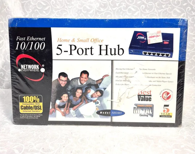Коммутатор Linksys Network Everywhere NH1005 V2 Fast Ethernet 5 Port Hub