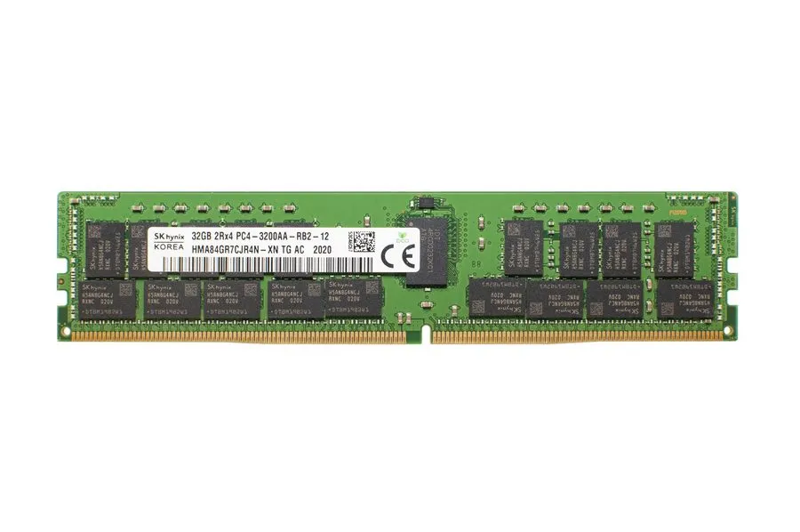 Модуль памяти SK Hynix 32GB 2Rx4 PC4-3200AA DDR4 REG ECC Server RAM HMA84GR7CJR4