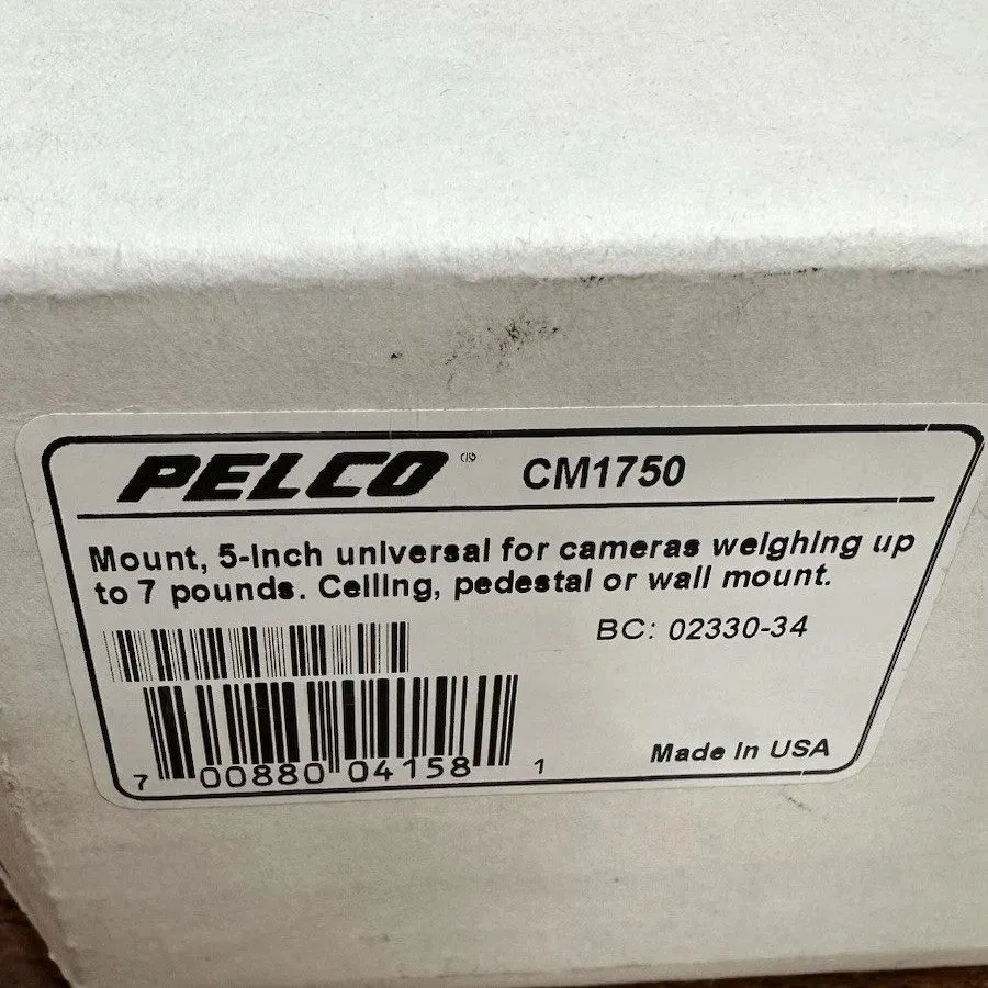 Камера Pelco CM1750 Universal Camera Mount 5" up to 7lbs