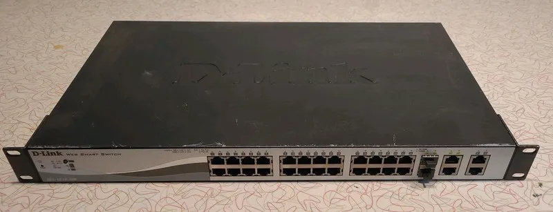 Коммутатор D-Link DES-1210-28P 28-Port Fast Ethernet Smart Managed PoE Switch