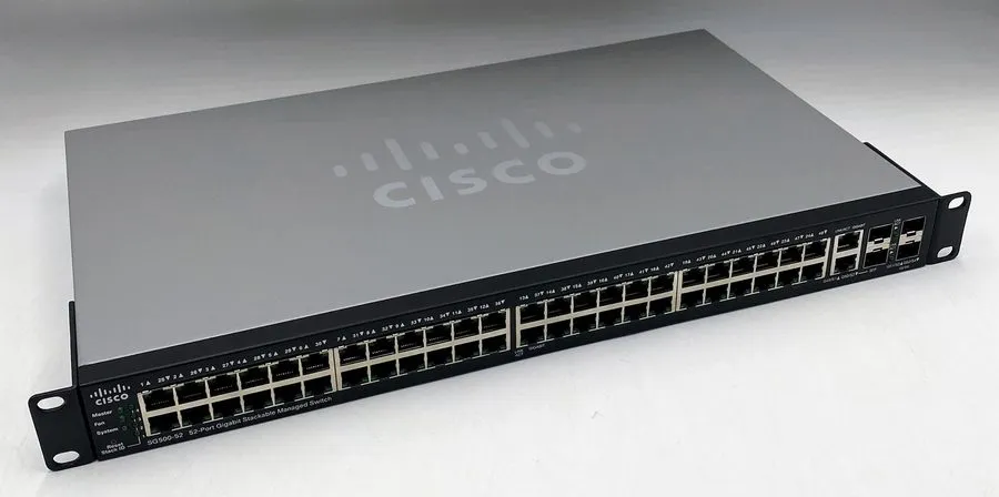 Коммутатор Cisco SG500-52 52-Port Gigabit PoE Stackable Managed Switch