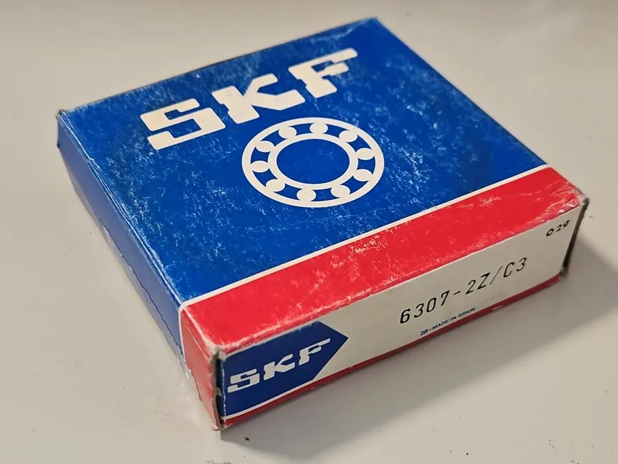 Подшипник SKF 6307-2Z C3 Metal Sealed Ball Bearing 35x80x21mm 6307-ZZ C3 — фото лота 2
