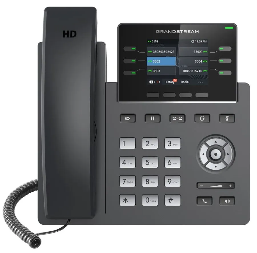 Grandstream GRP2613W IP Phone 3-line Carrier-Grade Wi-Fi 6