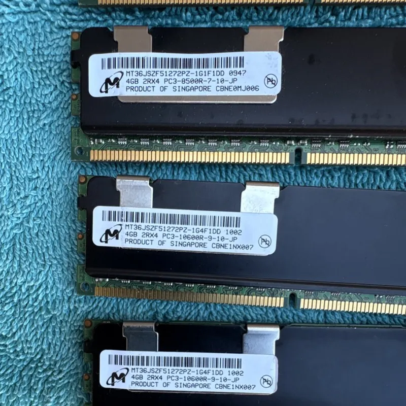 Модуль памяти Micron HP DDR3 ECC Registered DIMM 5x4GB PC3-8500 PC3-10600R Serve