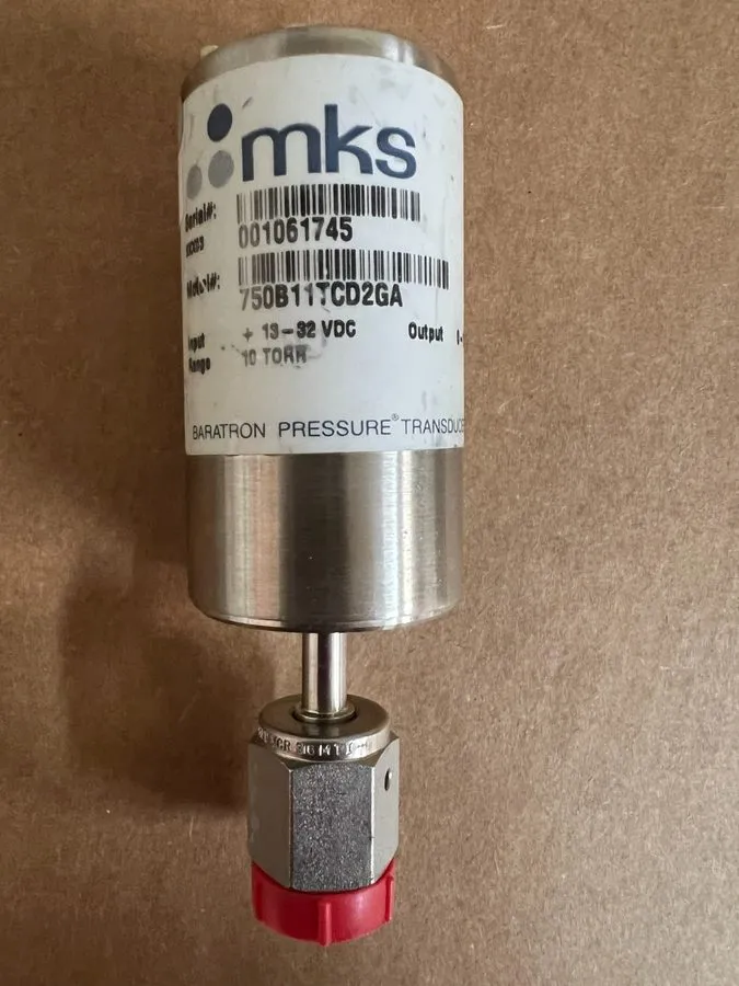 Датчик давления MKS 750B11TCD2GA BARATRON PRESSURE TRANSDUCER, 10 TORR, Model#:  — фото лота 1