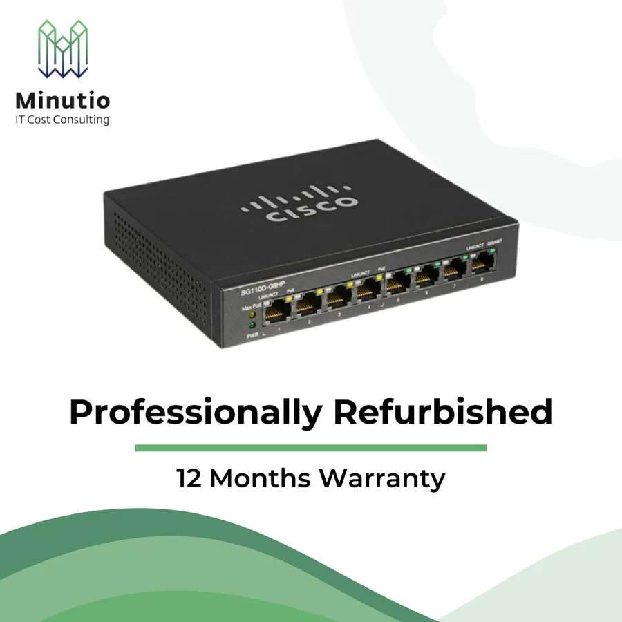 Коммутатор Cisco SG110D-08HP