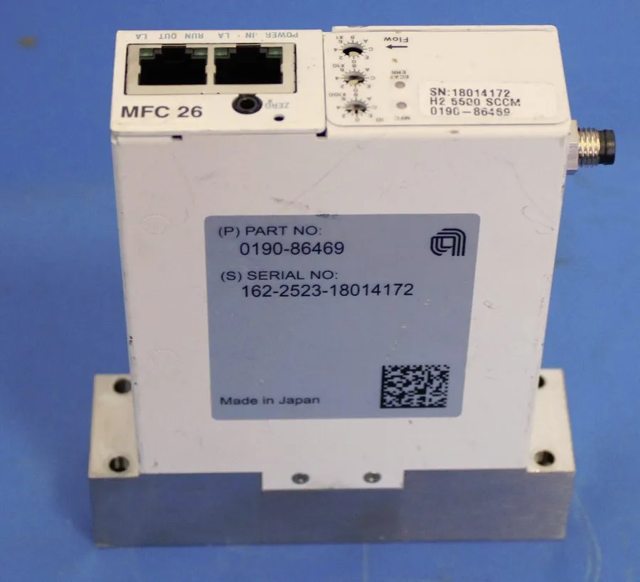 Контроллер Applied Materials Ethercat 0190-86469 Mass Flow Controller Gas H2 550