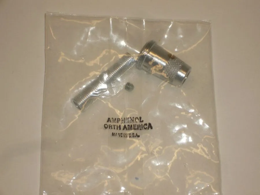 Разъём AMPHENOL 80- 75-MC1M 5/8" MICROPHONE CONNECTOR PLUG MATES to 75-MC1F & 25 — фото лота 2
