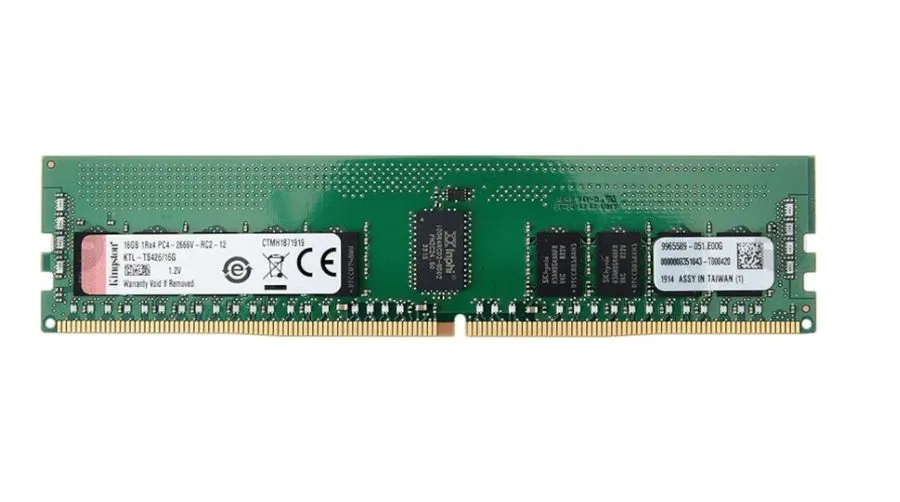 Модуль памяти Kingston 16GB 1Rx4 PC4-2666V-RC2-12 ECC REG Server Memory P/N: KTL