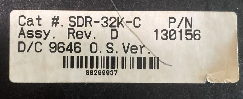 Оборудование пожарной сигнализации EST EDWARDS SDR-32K-C FIRE ALARM 32 PROGRAMMA