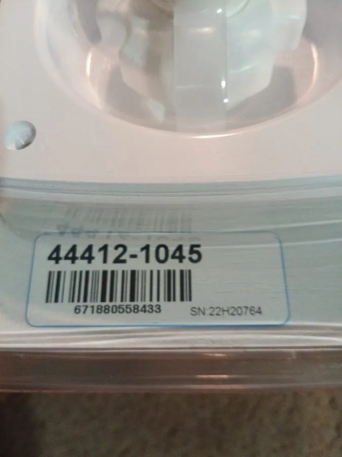 Трубопроводная арматура Jabsco Water Pressure Regulator Flush Mount White 44412-