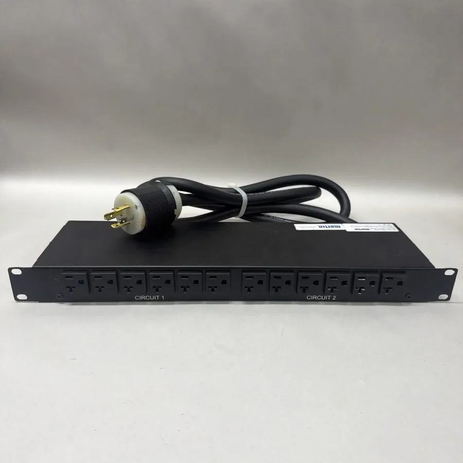 Блок питания Rack Mountable PDU 5-15R x 12 220V 20AMPS Max 4 WIRE Output: 110V 2