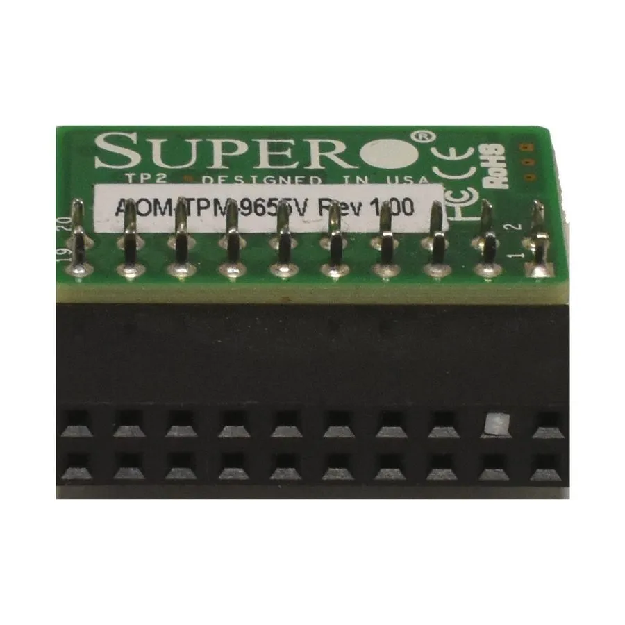 Модуль TPM Supermicro Vertical TPM 1.2 Security Module w/ Infineon 9655 AOM-TPM-