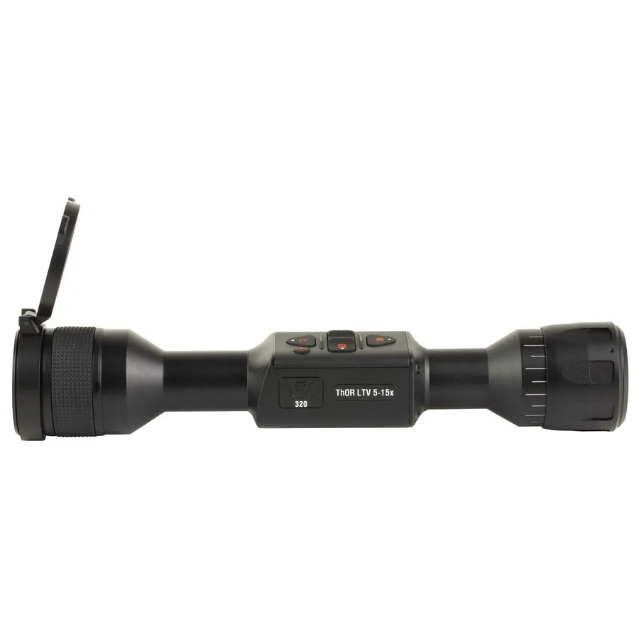 Оптико-электронная система ATN TIWSTLTV335X Thor LTV Thermal Rifle Scope Black 5 — фото лота 2