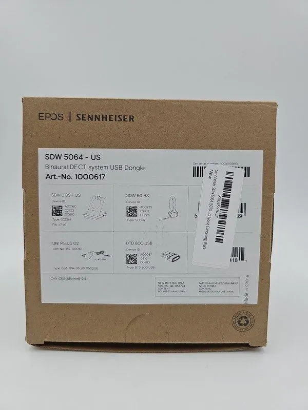 Радиосистема Sennheiser Epos Wireless DECT Headset with Microphone Binaural SDW 