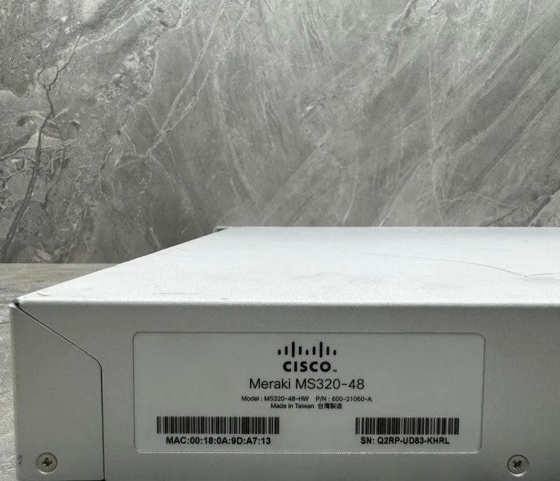 Коммутатор Cisco Meraki MS320-48-HW 48-Port Gb Ethernet Cloud Managed Gigabit Sw
