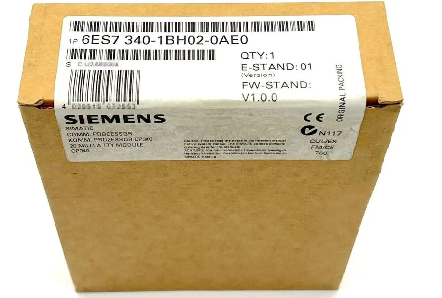 ПЛК Siemens 6ES7340-1BH02-0AE0 SIMATIC S7-300, CP 340
