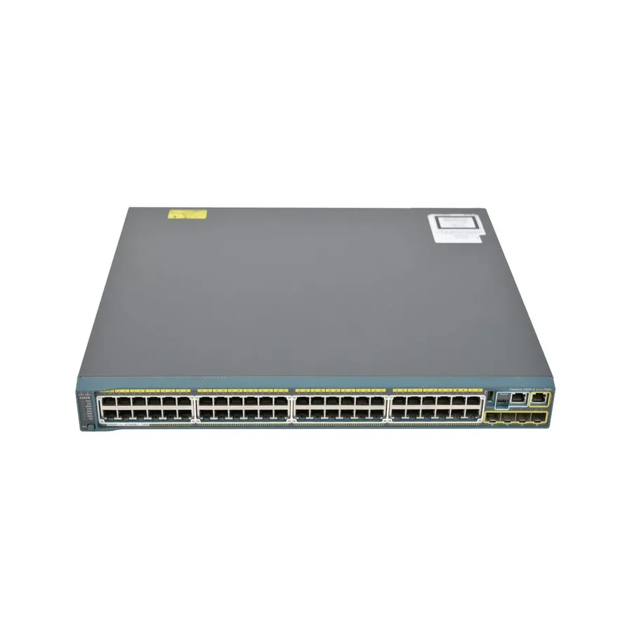 Коммутатор Cisco WS-C2960S-48FPS-L Catalyst 2960-S 48-Port PoE+ Network Switch