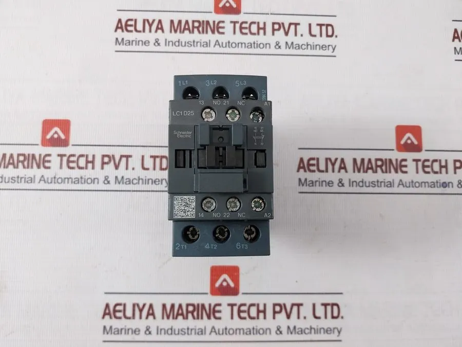 Контактор SCHNEIDER ELECTRIC LC1 D25 Tesys D Contactor 220/440V 25A 600V 75C GB/