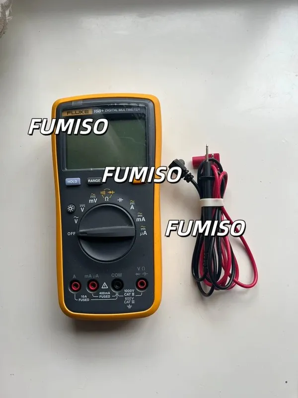 Мультиметр Fluke digital multimeter 15B+instrument automatic range AC/DC 1000V v