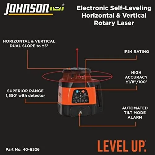 Нивелир Level & Tool 99-028K Dual Slope Rotary Laser System Horizontal/Vertical