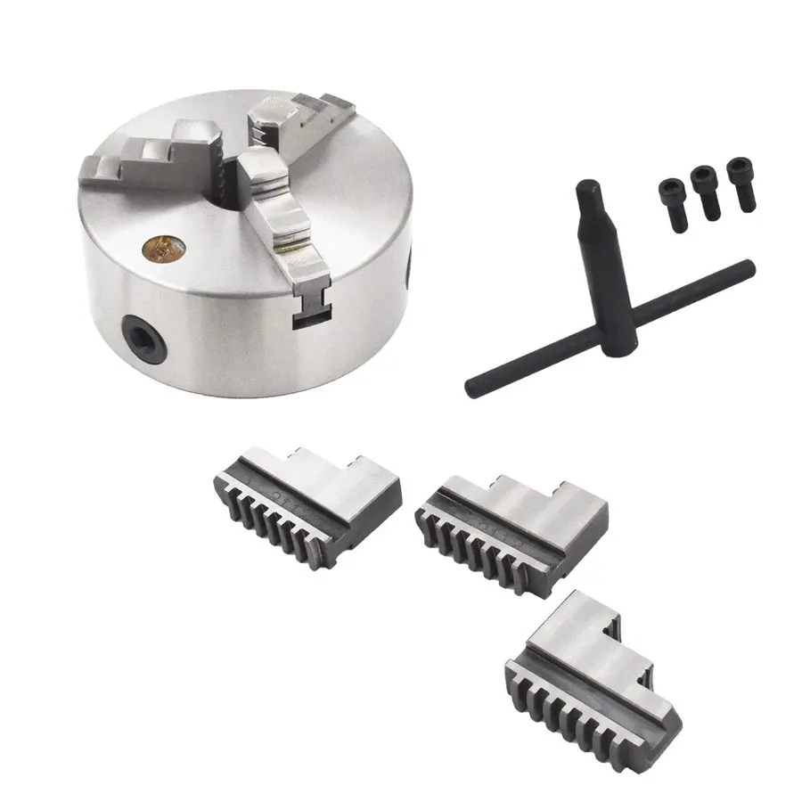 Режущий инструмент K11-160 6" 3-Jaw Self-Centering Lathe Chuck Semi-steel Intern