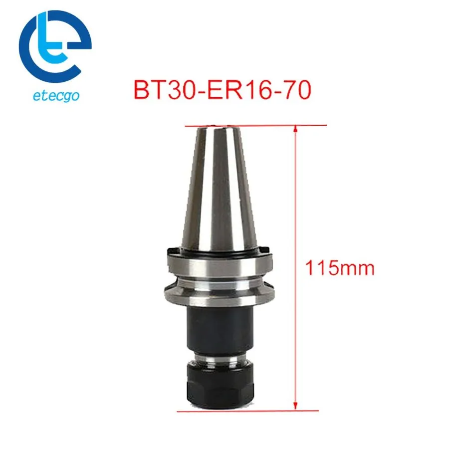 Режущий инструмент BT30-ER16 Collet Chuck W. 70mm GAGE LENGTH 4 Chucks Tool Hold