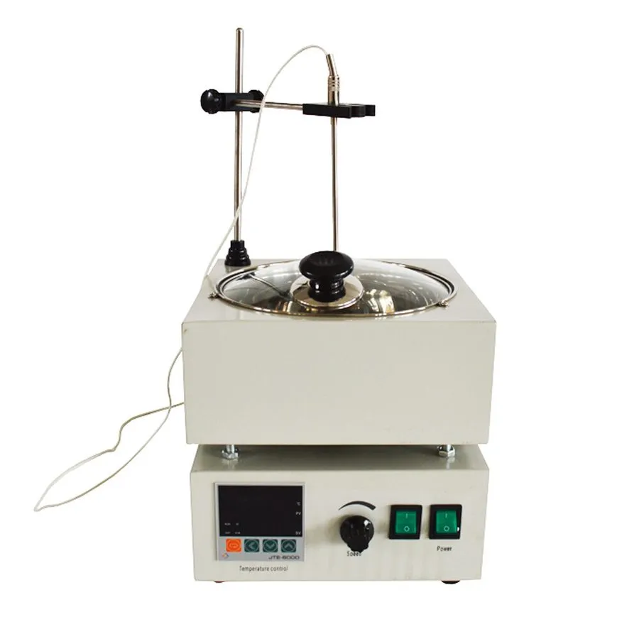Магнитная мешалка DF-101S 110V 660W 2L Lab Heat Collecting Magnetic Agitator Sti