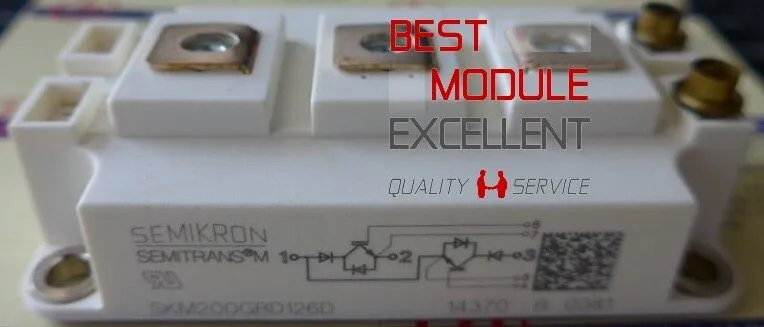 Силовой модуль SEMIKRON Module SKM200GBD126D 100%