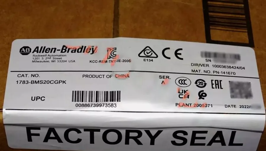 Коммутатор Brand Allen Bradley 1783-BMS20CGPK Stratix 5700 Ethernet Switch