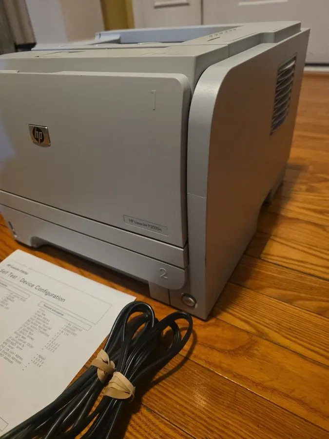 Лазерный принтер HP CE462A P2035n Laserjet Laser Printer Page Count 62253 — фото лота 1