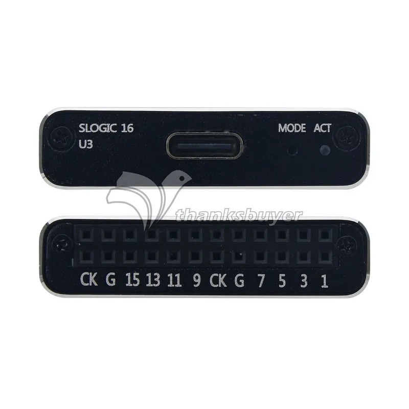 Логический анализатор Sipeed SLogic16U3 Mini 16CH High Speed USB3.0 Logic Analyz