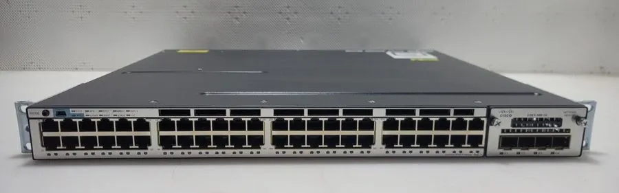 Коммутатор Cisco Catalyst WS-C3750X-48P-E w/C3KX-NM-1G 2x C3KX-PWR-715WAC Gigabi