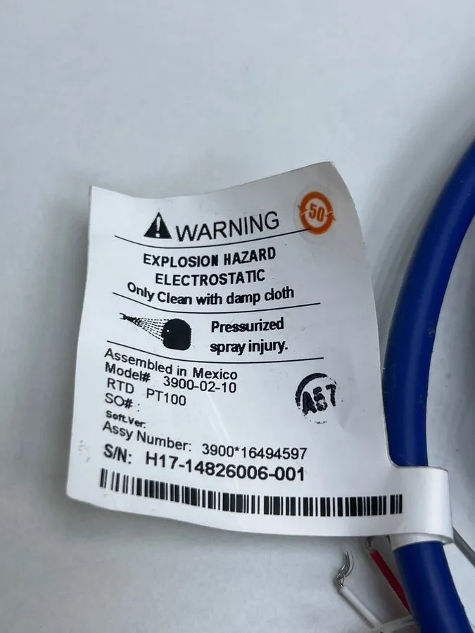 Датчик температуры ROSEMOUNT ANALYTICAL 3900-02-10 RTD PT100 SENSOR