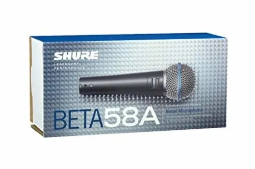 Микрофон Shure Dynamic Microphone BETA58A-X XLR ‎16 KHz — фото лота 1