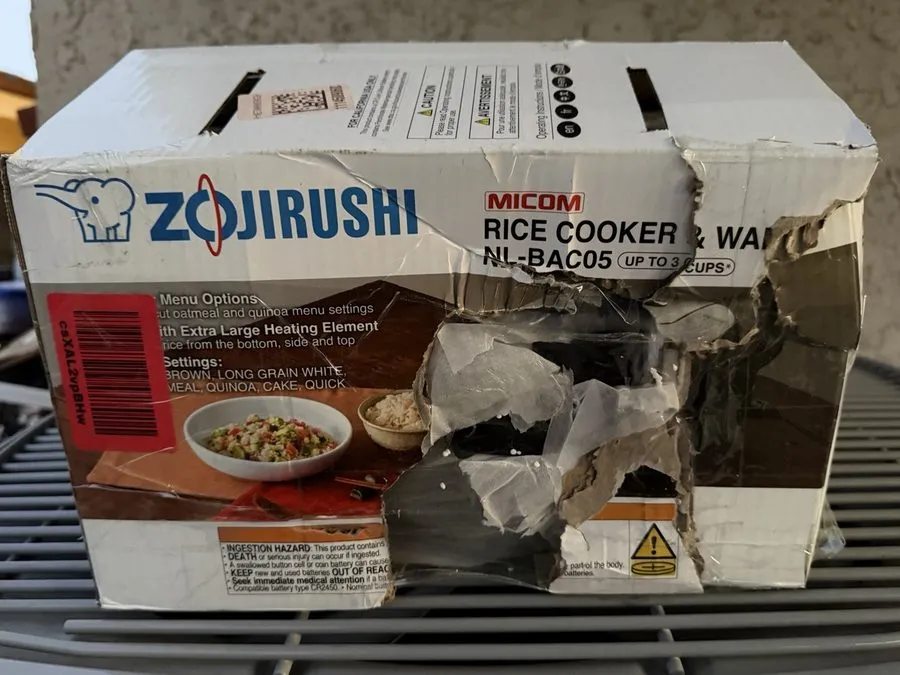 Рисоварка Zojirushi Micom Rice Cooker And Warmer Silver Black NL-BAC05SB