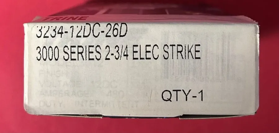Оборудование видеонаблюдения Trine 3234-12Dc-26D Electric Strike