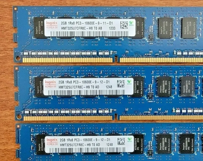 Сервер Hynix 2GB 1Rx8 PC3-10600E Server RAM