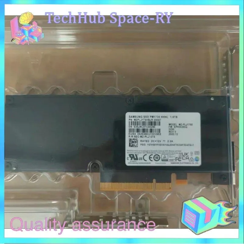 SSD-накопитель Samsung PM1735 1.6TB SSD PCIe 4.0 NVMe HHHL MZPLJ1T6HBJR-00007C M