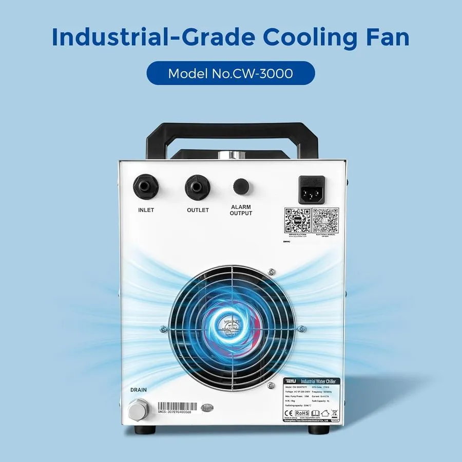 Полиграфическое оборудование Industrial Water Cooler Water Chiller CW-3000 — фото лота 2
